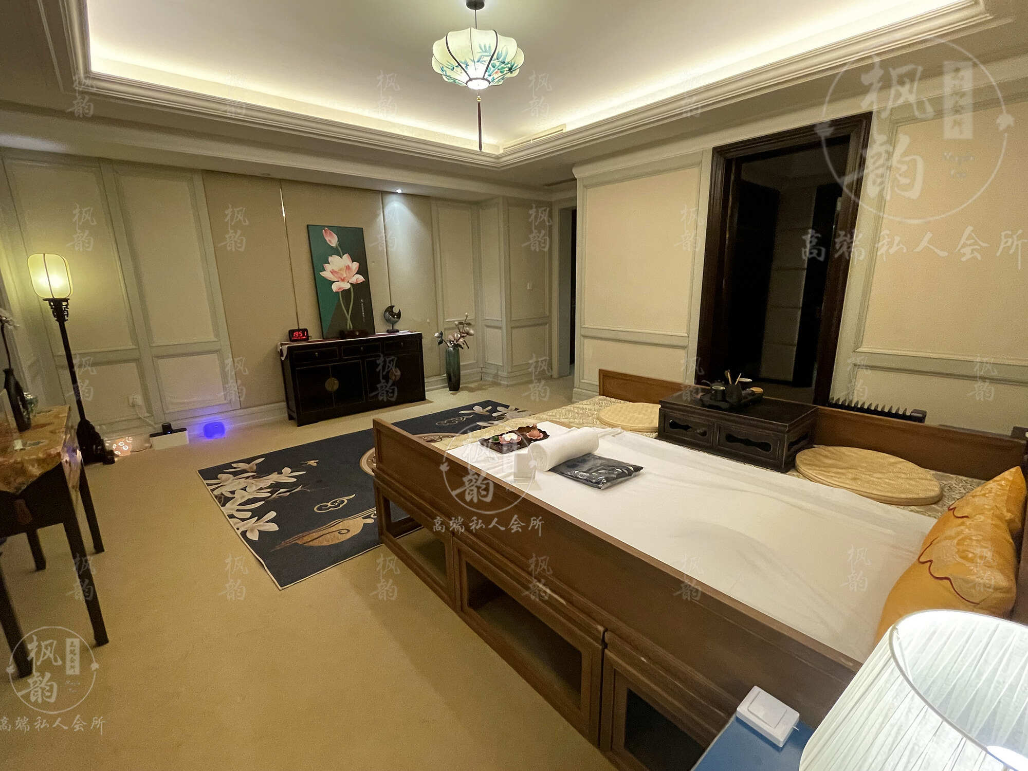 广东天津渔阳鼓楼人气优选沐足会馆房间也很干净，舒适的spa体验